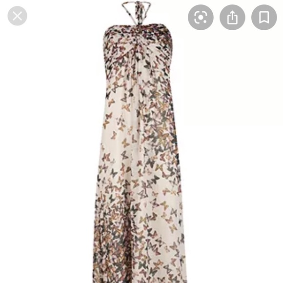 Ted Baker Calipso Butterfly Print Maxi Dress - Picture 4 of 16